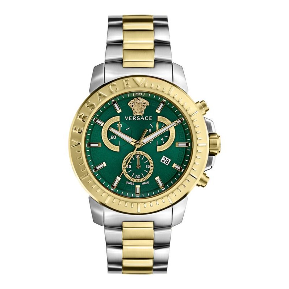 Versace New Chrono Chronograph Watch Mens